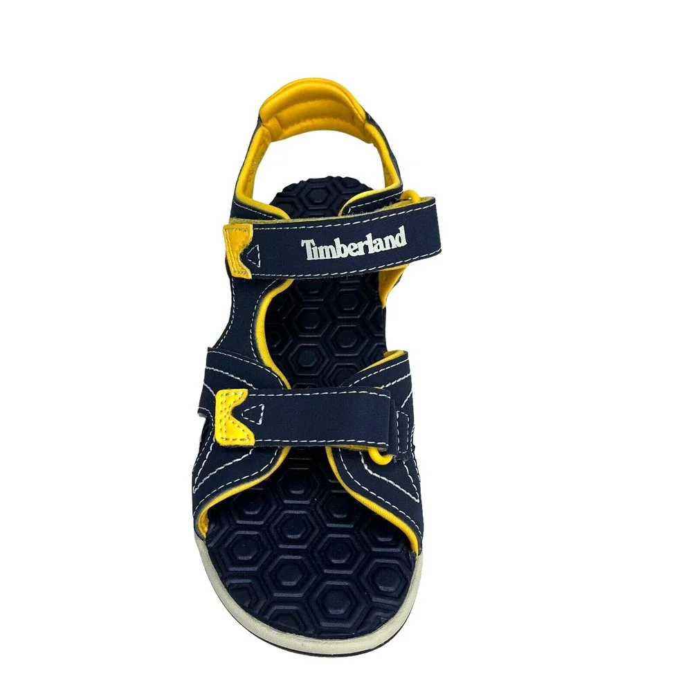 Timberland Adventure Seeker Youth Boys Outdoor Sport‎ Sandals Size 2 Blue Yellow
